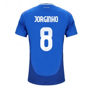 Fotbalové Dres Itálie Jorginho Frello #8 Domácí Oblečení ME 2024 Krátký Rukáv